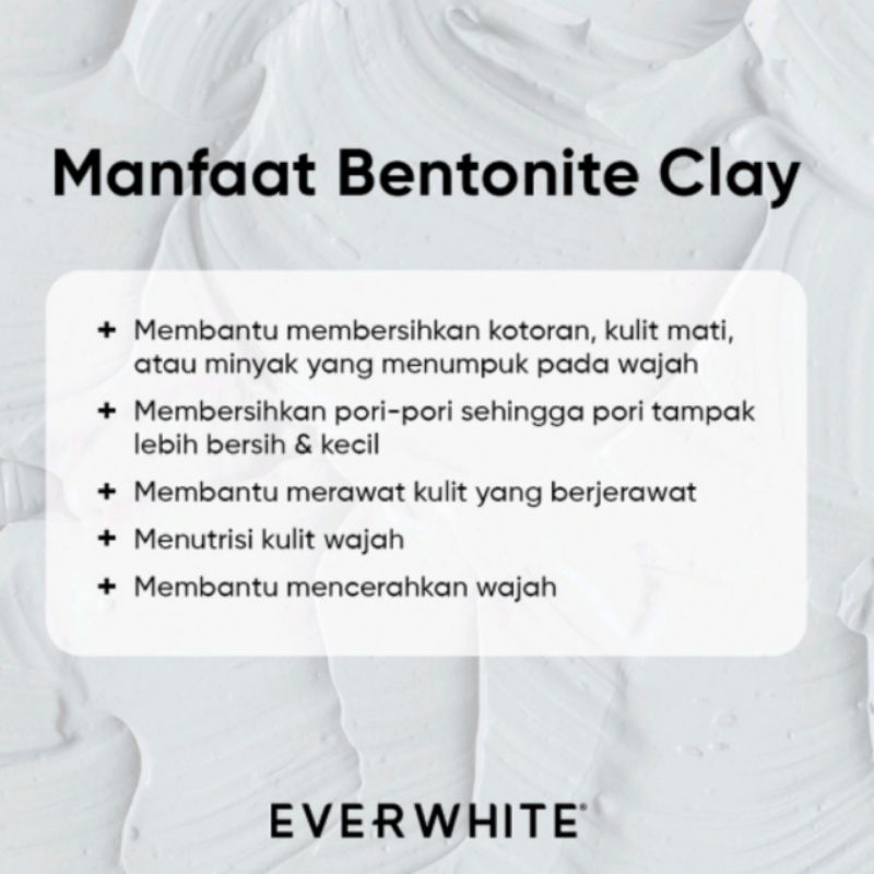 Everwhite Strawberry Clay Mask Masker Wajah ( Mengecilkan Pori)