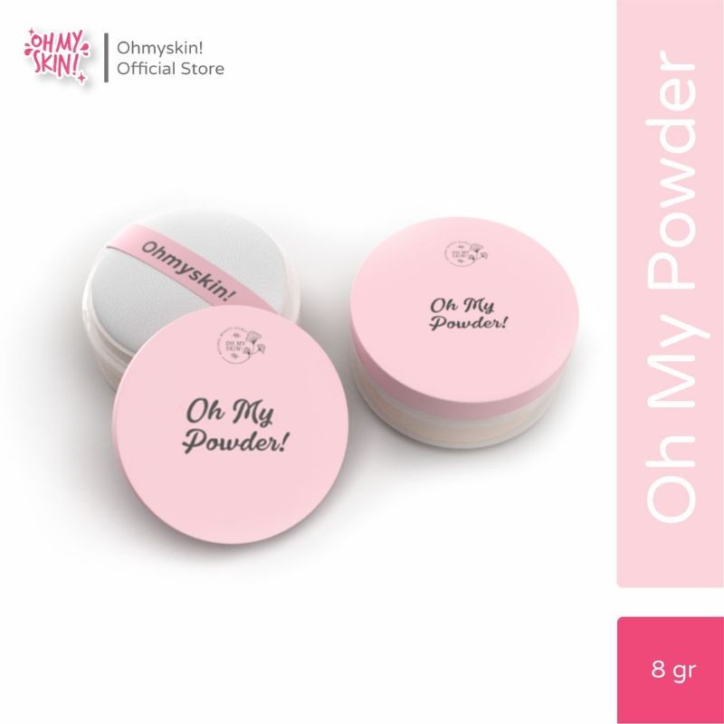 [dewi.zuen26] Oh My Skin OH MY POWDER Bedak Tabur Natural Light Ohmyskin