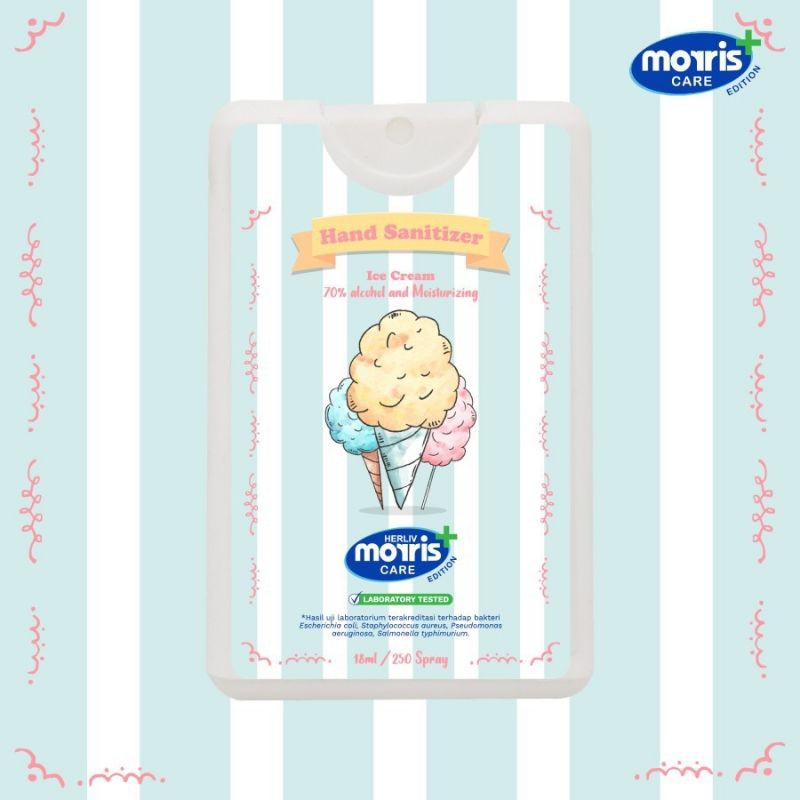 Hand Sanitizer Morris Pocket Girl 18ml-ice cream