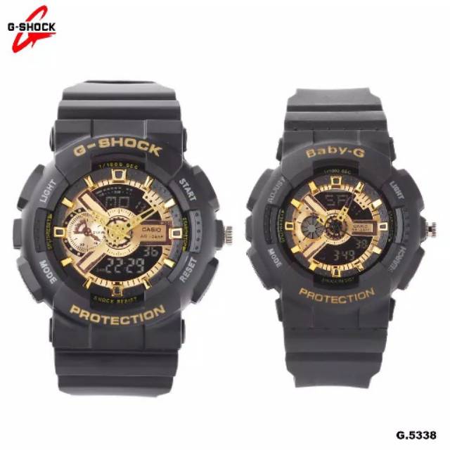 JAM TNGAN GSHOCK CASIO PASANGAN COUPLE ANTI AIR