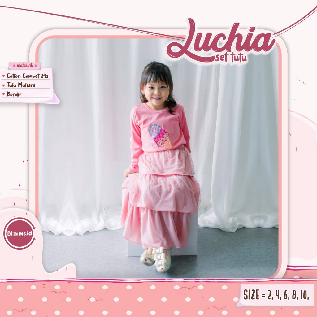 Setelan Luchia Set Tutu by Blooms.id