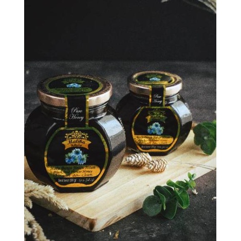 

[KODE WFIMZ] 500gr Madu Habbatussauda MALIKA Original Asli Mesir