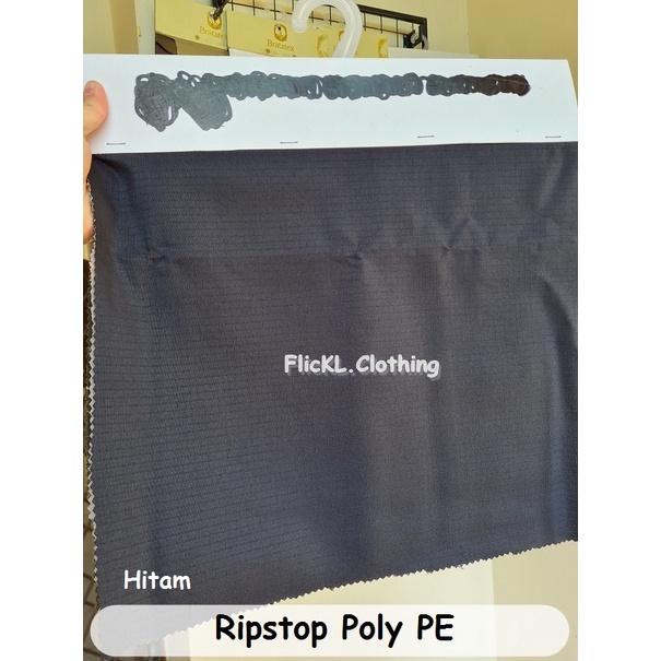 Bahan Kain Ripstop PE Polyster Kotak Kotak Poly PE Ripstop Poly PE Rollan