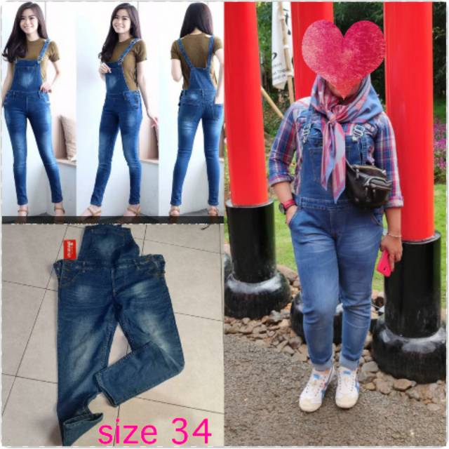 Preloved Jumpsuit jeans