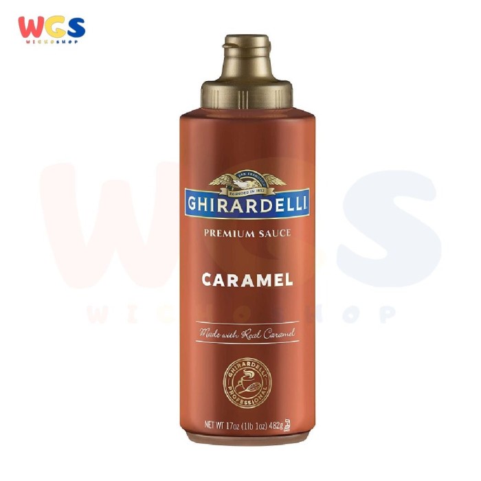 

Ghirardelli Premium Sauce Caramel Made With Real Caramel USA 17oz 482g