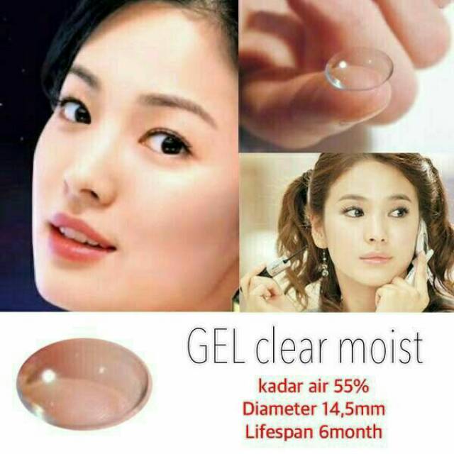 

Softlens bening gel clear moist