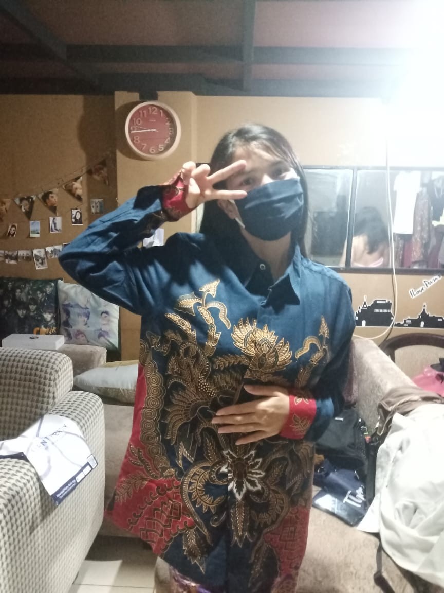 Kemeja Batik Dobby Eksklusive Lengan Panjang Pria Rianty Batik Edzard