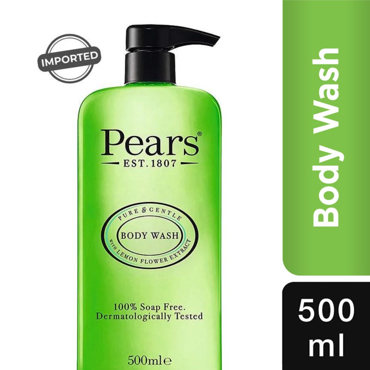 Jual Pears Pure & Gentle Body Wash With Lemon Flower Extract 500ml ...