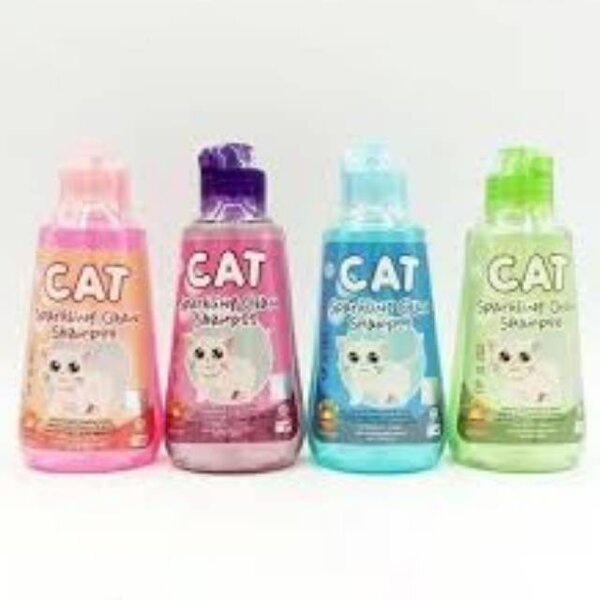 Shampo Kucing Cat Sparkling Clean Shampoo Sampo Perlengkapan Mandi