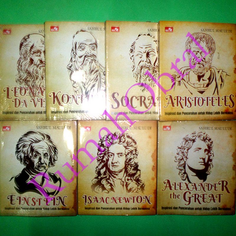 Buku Seri Tokoh Inspirasi Dunia (1-7) Tamat Oleh Sahrul Mauludi Penerbit Elex Media