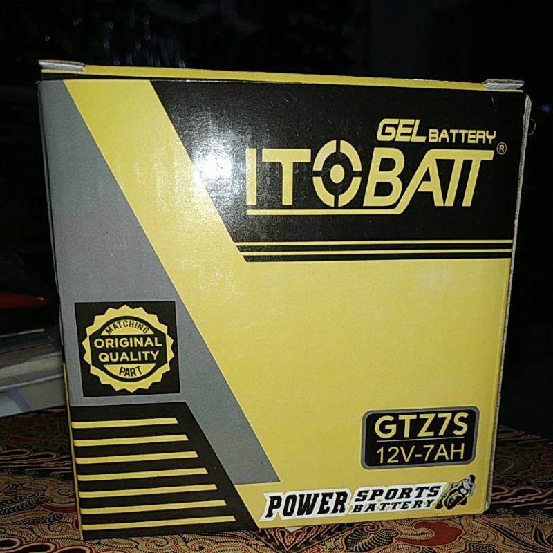 AKI ITOBATT FU GTZ7S 12V-7AH
