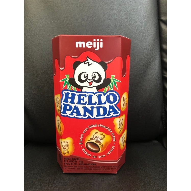 Hello Panda Chocolate Snack / Meiji Hello panda Biskuit coklat 45grm