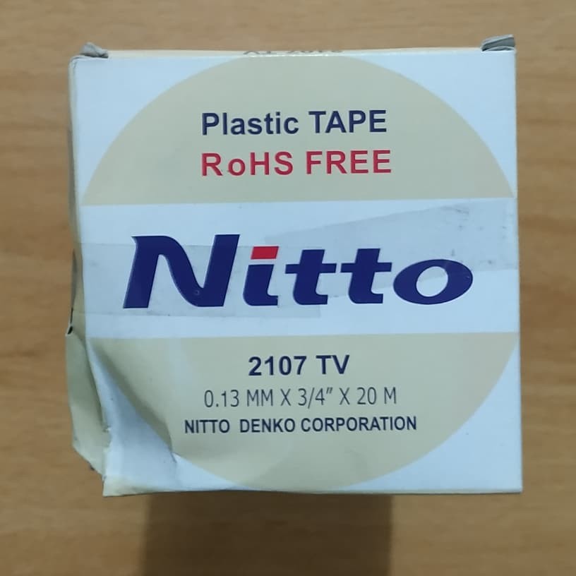 

Isolasi Lakban Listrik NITTO Selotip Kabel Listrik NITTO