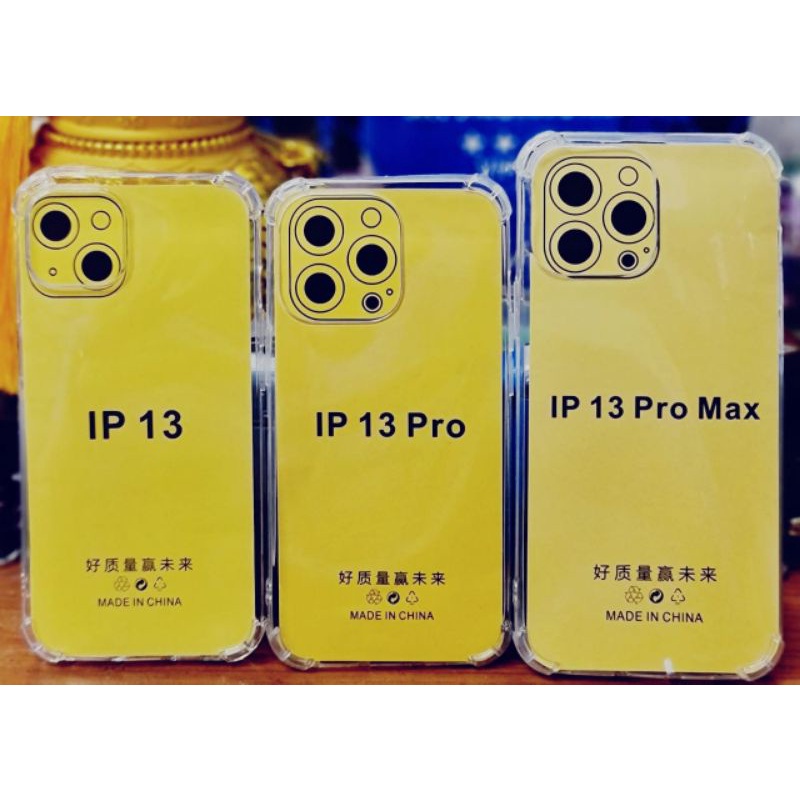 Anticrack Iphone 13 13 Pro 13 Mini 13 Pro Max Silikon Bening Lembut Lentur Transparan