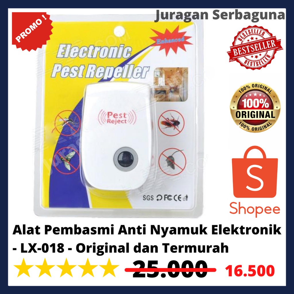 Alat Pembasmi Anti Nyamuk Elektronik - LX-018 - Original dan Termurah