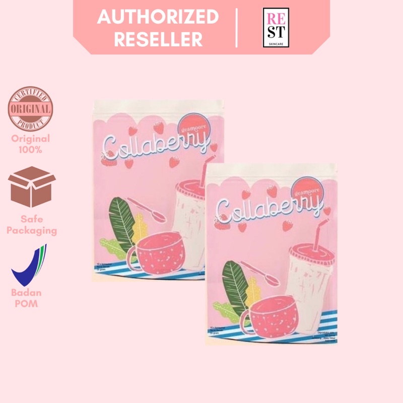 RESTBEAUTY - Geamoore Collaberry Collagen Drink BPOM ll Minuman Collagen ll Geamoore BPOM collagen d