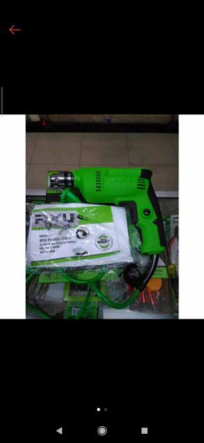 Original Mesin Bor Listrik 10 Mm Tekiro Ryu Bor Besi Kayu Alumunium