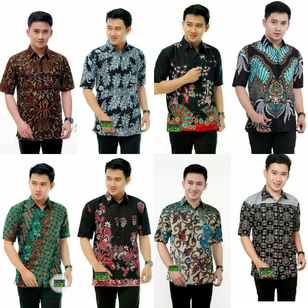  Koleksi  Hem Batik Pria Dewasa Motif Terbaru Seragam Couple  