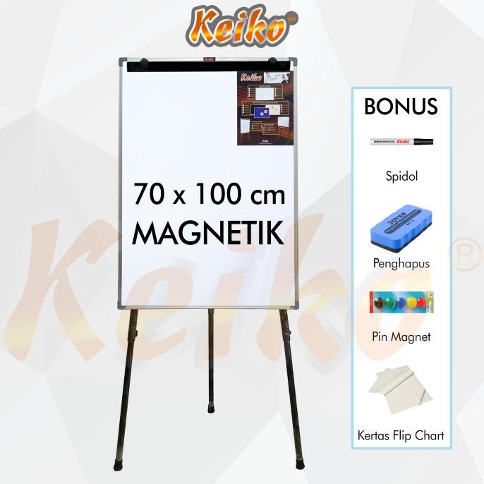 

Office & Stationery | Alat Tulis | Flip Chart / Flipchart / Papan Presentasi Keiko 70 X 100 Cm | Best Seller