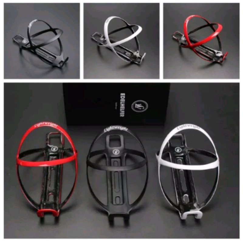 Bottle Cage LightWeight full carbon. tempat dudukan bracket botol bidon air minum sepeda