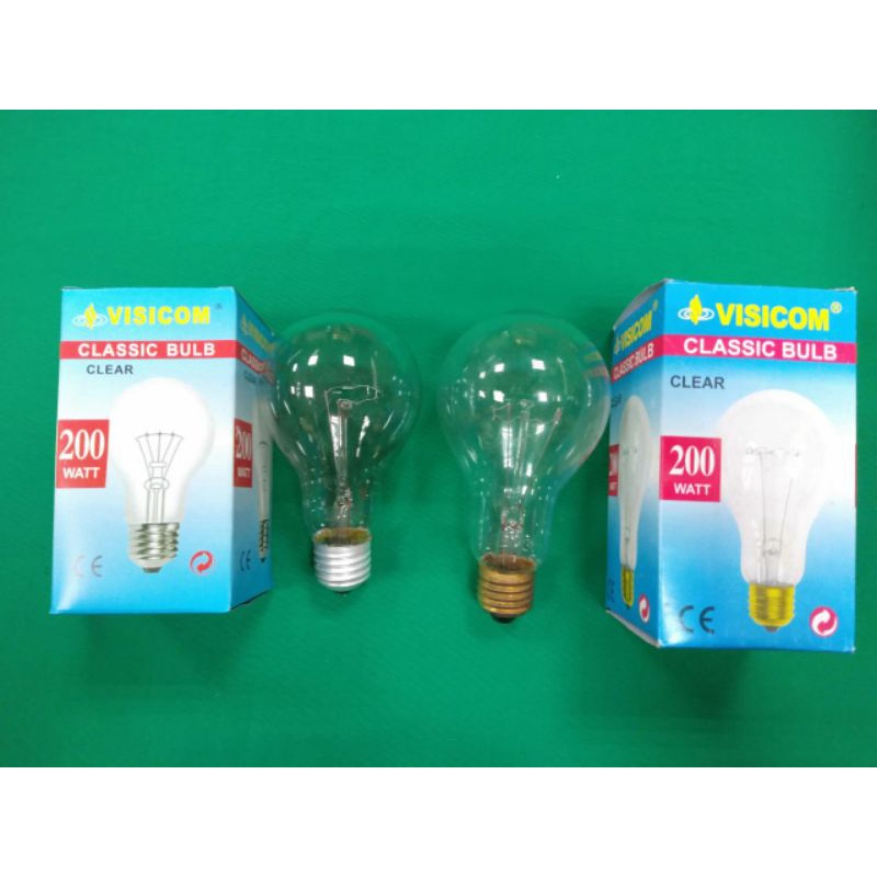 LAMPU BOHLAM PIJAR 200 WATT / PIJAR SUPER JUMBO 200WATT VISICOM