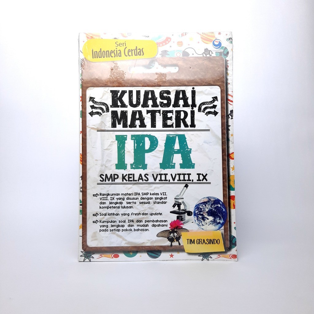 GRASINDO-BUKU KUASAI MATERI IPA SMP KELAS VII VIII IX (SERI INDONESIA CERDAS)