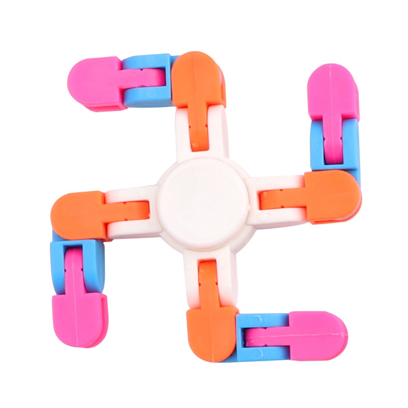 Hand Fidget Spinner Warna Acak Untuk Membantu Fokus Dan Anti Stres