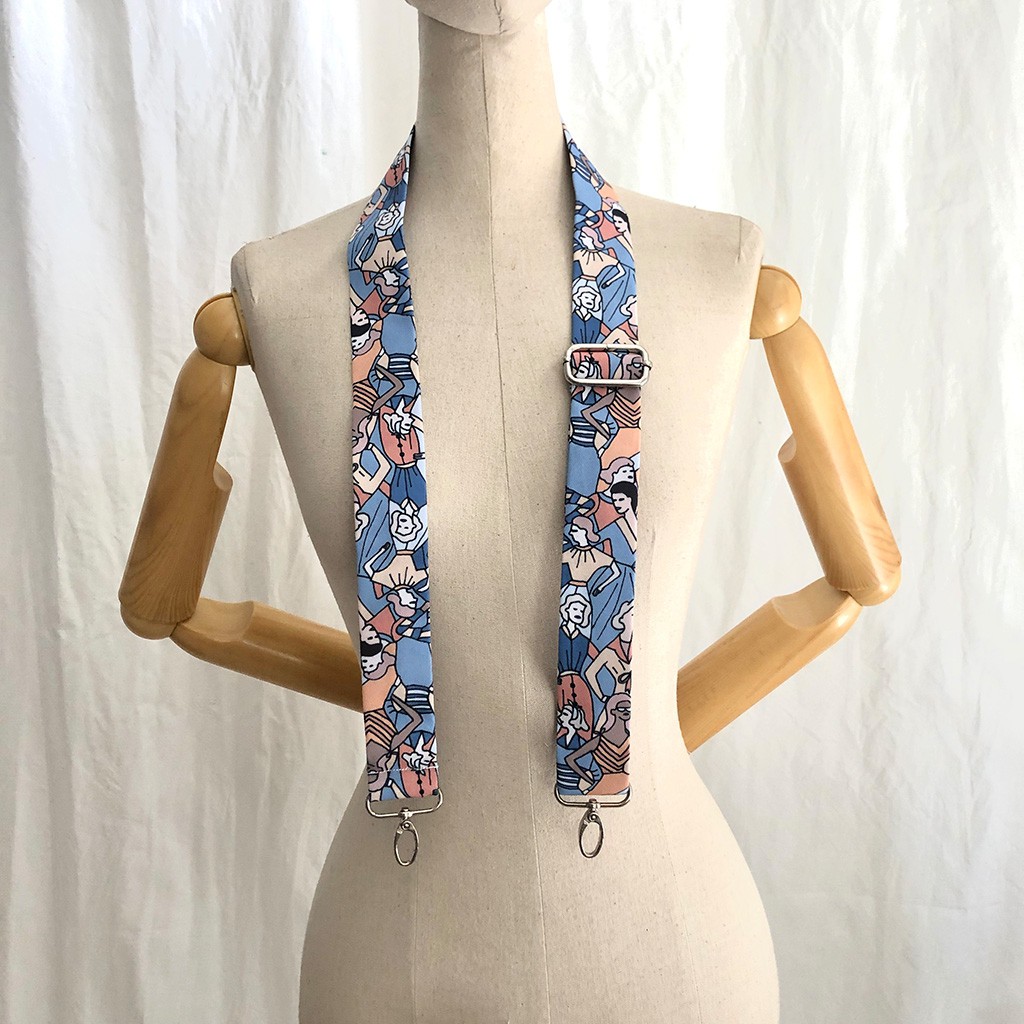 Toteyama - Strap Tas Tebal Panjang - Seri Ladies