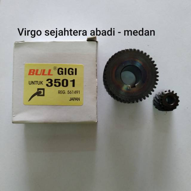 BULL GEAR 3501N GIGI NANAS MESIN GROOVE CUTTER MAKITA 3501 N