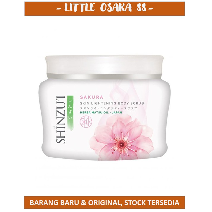 Lulur Shinzui Body Scrub 200 gr