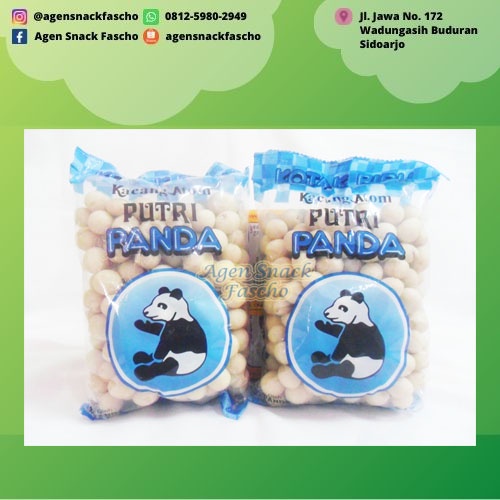 

Kacang Atom Putri Panda 155 gram