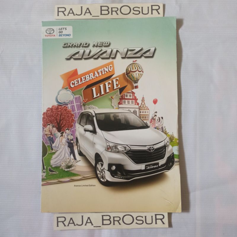 Poster brosur Toyota Grand New Avanza limited edition