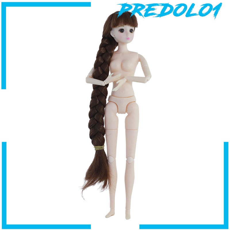 [PREDOLO1] Flexible 1/6 BJD Doll 24 Joints Ball Jointed Dolls for DIY Doll Supplies