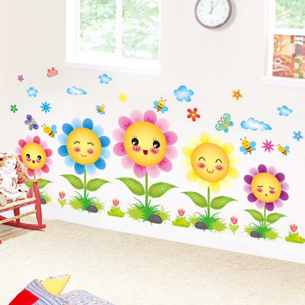  Gambar  Bunga Untuk Hiasan  Dinding Tk 