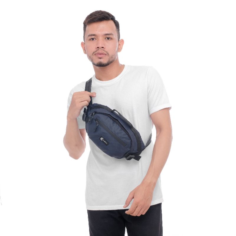 Expedite.co// Waistbag DICAPRIO - Tas pinggang bahan bimo waterproof