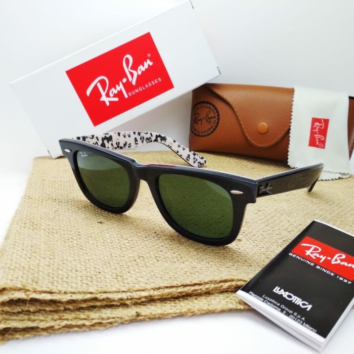 kacamata sunglasses premium pria wanita wayfarer motif