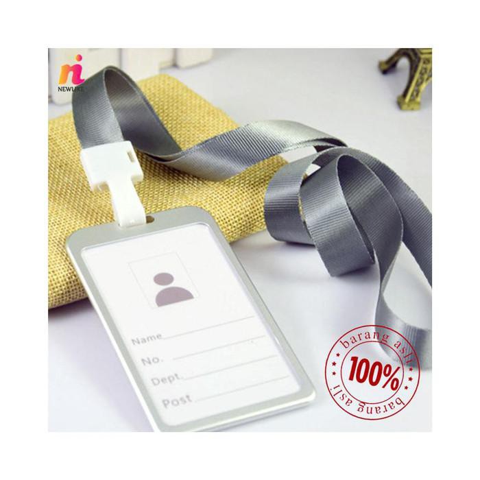

Kaca Pembesar / Nelv Aluminum Alloy Business Id Name Card Working Card Holder Badge Co