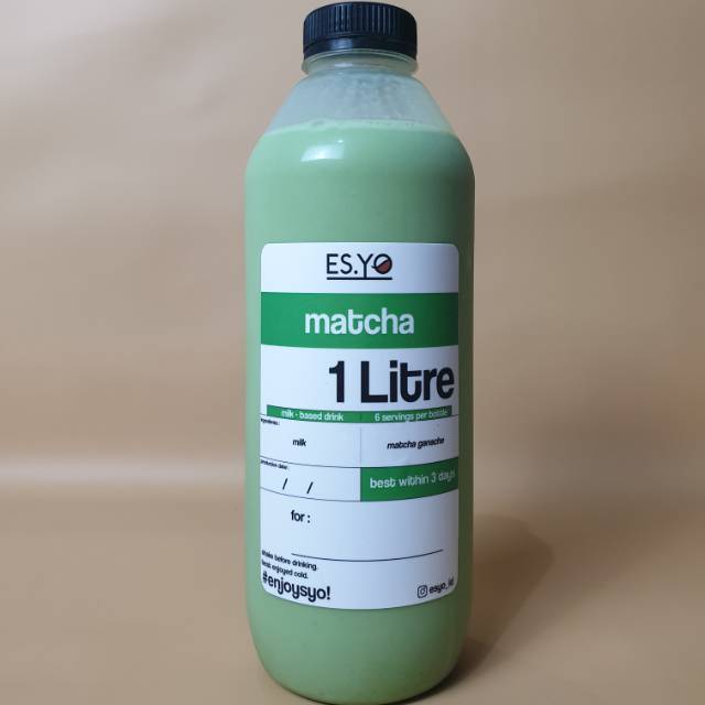 

ES.YO Ganache Series (Matcha, Dark Choco, Mango Milk) (bisa untuk 7 porsi)