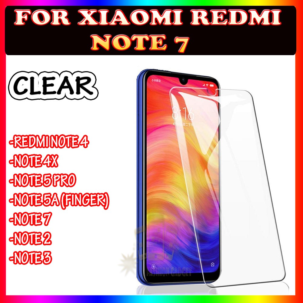 TEMPERED GLASS XIAOMI REDMI NOTE 4 XIAOMI REDMI 4X XIAOMI REDMI NOTE 5 PRO XIAOMI REDMI NOTE 5A XIAOMI REDMI 7 XIAOMI REDMI NOTE 2 XIAOMI REDMI NOTE 3 ANTI GORES KACA TEMPER GLASS