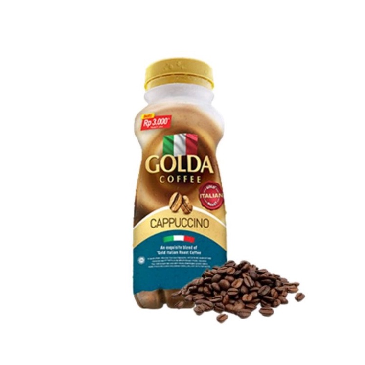

12 PCS GOLDA COFFEE CAPPUCINO 200 ML