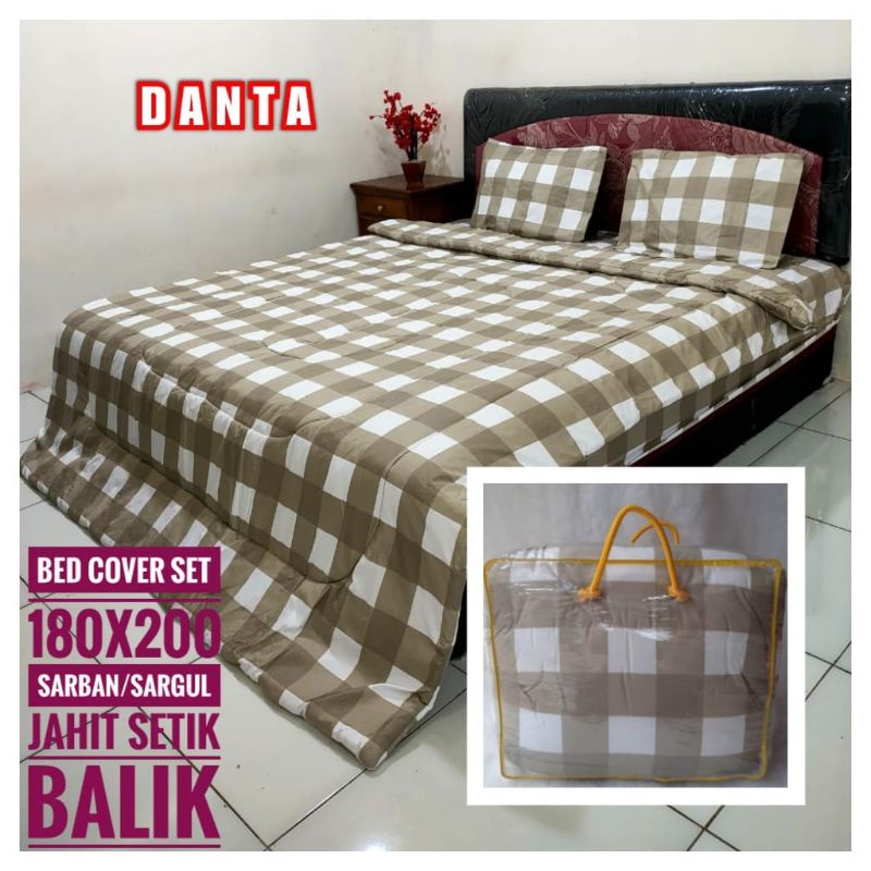 Bed Cover Emily Aesthetic | Bed Cover Saja Tanpa Sprei