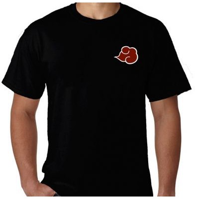 Kaos Akatsuki Logo Dada 3-JB93 Kaos Katun Combed