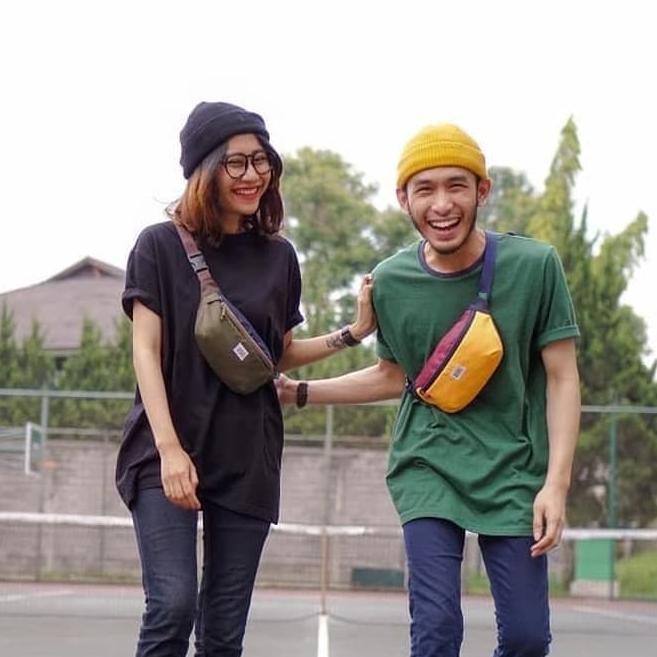 X6Y9 VISVAL  Waist Bag Tas Selempang Sling Pria Wanita VSVL ORI BIY