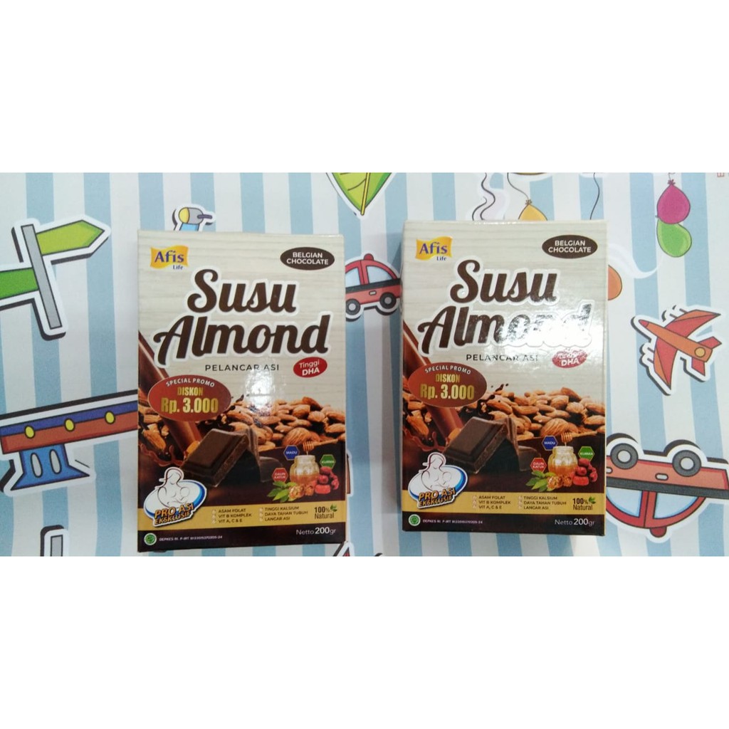 susu almond pelancar ASI