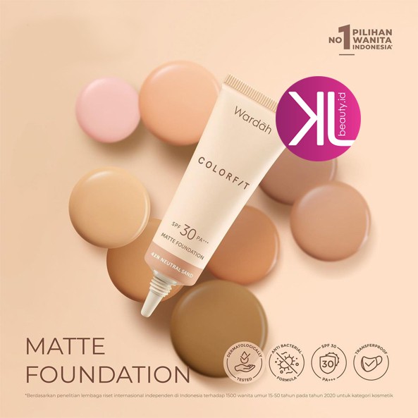 WARDAH COLORFIT MATTE FOUNDATION