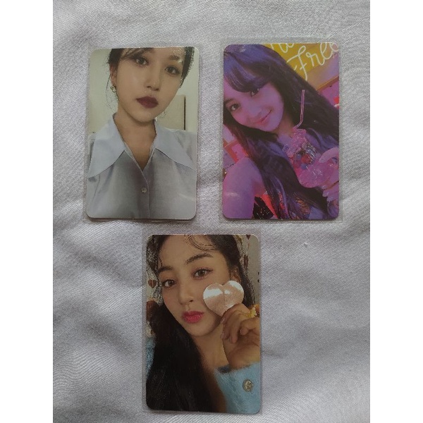 pc jihyo mina twice formula of love (fol) & taste of love (tol) gelas