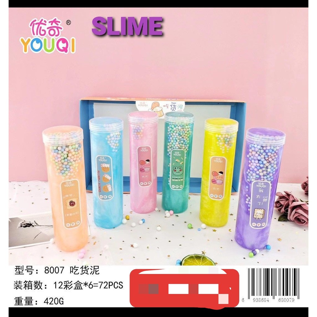 

slime bubble sterofoam besar 8007 kemasan 18 cm diameter 5 cm import