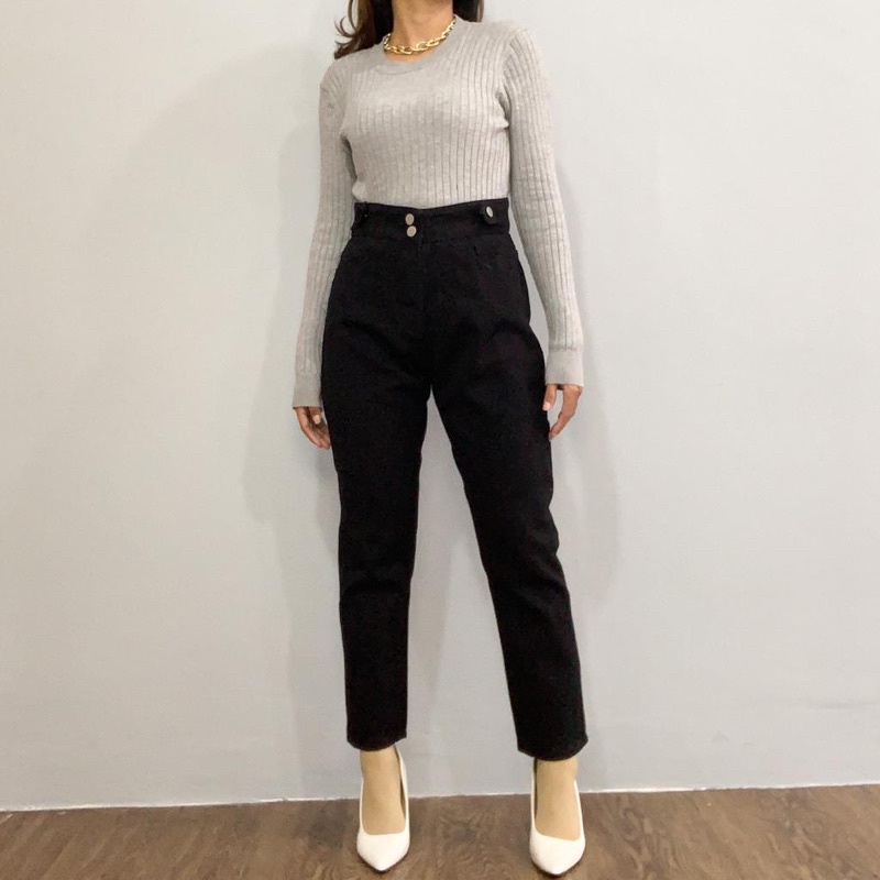 [LUXE.DLABEL] - E12 Jeans | Celana panjang Highwaist wanita Jeans import premium Jeans wanita polos ripped jeans High waist jeans wanita bkk Skinny Jeans High waist Baggy jeans Wideleg Jeans Kulot jeans Boyfriend jeans Wanita Kargo Jeans