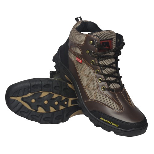 Sepatu Gunung Hiking Casual Mendaki Adventure Touring Outdoor Kasual Boots Pria