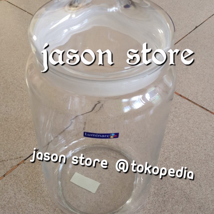 Toples kaca Luminarc 2-5 liter/Toples besar luminarc 2-5 liter